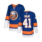 Youth Adidas New York Islanders #41 Jaroslav Halak Premier Royal Blue Home NHL Jersey