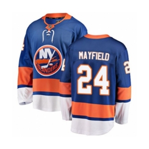 Youth New York Islanders #24 Scott Mayfield Fanatics Branded Royal Blue Home Breakaway NHL Jersey
