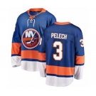 Youth New York Islanders #3 Adam Pelech Fanatics Branded Royal Blue Home Breakaway NHL Jersey