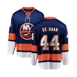 Youth New York Islanders #44 Calvin de Haan Fanatics Branded Royal Blue Home Breakaway NHL Jersey