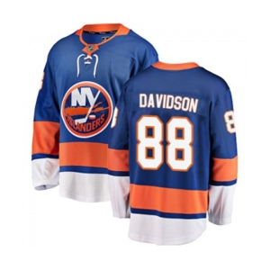 Youth New York Islanders #88 Brandon Davidson Fanatics Branded Royal Blue Home Breakaway NHL Jersey