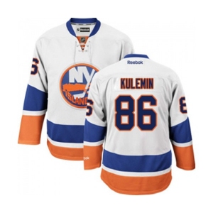 Youth Reebok New York Islanders #86 Nikolay Kulemin Authentic White Away NHL Jersey