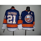 youth nhl jerseys new york Islanders #21 okposo lt.blue