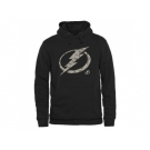 Men's Tampa Bay Lightning Black Rink Warrior Pullover Hoodie