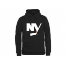 New York Islanders Black Rinkside Logo Pullover Hoodie