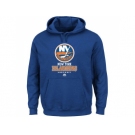 New York Islanders Majestic Royal Blue Critical Victory VIII Fleece Hoodie