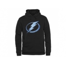 Tampa Bay Lightning Black Rinkside Pond Hockey Pullover Hoodie