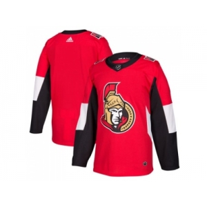 Men Adidas Ottawa Senators Blank Red Home Authentic Stitched NHL Jersey