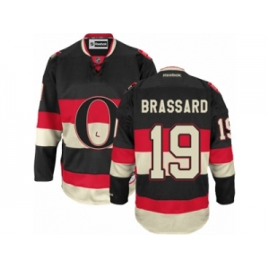 Men's Reebok Ottawa Senators #19 Derick Brassard Authentic Black New Third NHL Jersey