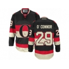 Men's Reebok Ottawa Senators #29 Matthew O'Connor Authentic Black New Third NHL Jersey