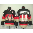 nhl jerseys ottawa senators #11 alfredsson black(C patch)