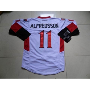 nhl jerseys ottawa senators #11 alfredsson white(C patch) 2011 new