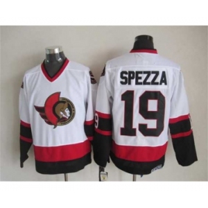 nhl jerseys ottawa senators #19 spezza white[m&n]