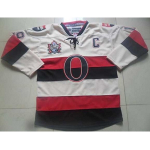 nhl jerseys ottawa senators #19 spezza white[winter classic patch C]