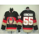 nhl jerseys ottawa senators #55 gonchar black