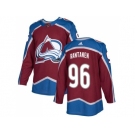 Adidas Colorado Avalanche #96 Mikko Rantanen Burgundy Home Authentic Stitched NHL Jersey