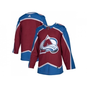 Men Adidas Colorado Avalanche Blank Burgundy Home Authentic Stitched NHL Jersey