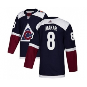 Men's Avalanche #8 Cale Makar Navy Alternate Authentic Stitched Hockey Jersey
