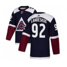 Men's Colorado Avalanche #92 Gabriel Landeskog Navy Alternate Stitched Hockey Jersey