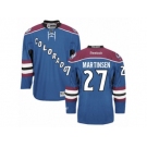 Men's Reebok Colorado Avalanche #27 Andreas Martinsen Authentic Blue Third NHL Jersey