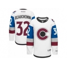 Men's Reebok Colorado Avalanche #32 Francois Beauchemin Authentic White 2016 Stadium Series NHL Jersey