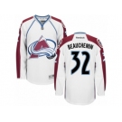 Men's Reebok Colorado Avalanche #32 Francois Beauchemin Authentic White Away NHL Jersey