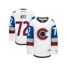 Men's Reebok Colorado Avalanche #72 Tyson Jost Authentic White 2016 Stadium Series NHL Jersey