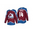 Men's adidas Colorado Avalanche #14 Blake Comeau 2017-2018 Season Home Jersey