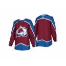 Men's adidas Colorado Avalanche Burgundy 2017-2018 Season New-Look Blank Jersey