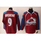 nhl colorado avalanche #9 duchene (red blue)