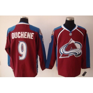nhl colorado avalanche #9 duchene (red blue)