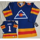 nhl jerseys colorado avalanche #1 resch blue(ccm throwback)