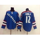 nhl jerseys colorado avalanche #12 iginla blue