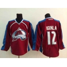 nhl jerseys colorado avalanche #12 iginla red