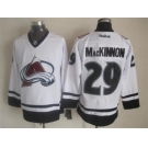 nhl jerseys colorado avalanche #29 nathan mackinnon white-black