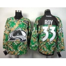 nhl jerseys colorado avalanche #33 roy camo