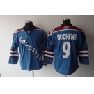 nhl jerseys colorado avalanche #9 duchene blue