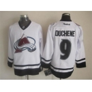 nhl jerseys colorado avalanche #9 matt duchene white-black