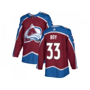 Youth Adidas Colorado Avalanche #33 Patrick Roy Burgundy Home Authentic Stitched NHL Jersey