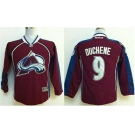 youth nhl jerseys colorado avalanche #9 duchene red