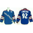 youth nhl jerseys colorado avalanche #92 landeskog lt.blue