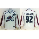 youth nhl jerseys colorado avalanche #92 landeskog white