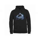 Colorado Avalanche Black Rinkside Pond Hockey Pullover Hoodie