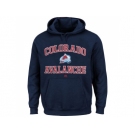 Colorado Avalanche Majestic Navy Blue Heart & Soul Hoodie