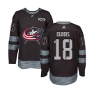 Blue Jackets #18 Pierre-Luc Dubois Black 1917-2017 100th Anniversary Stitched Hockey Jersey