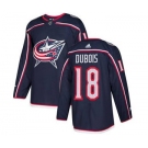 Blue Jackets #18 Pierre-Luc Dubois Navy Blue Home Stitched Hockey Jersey