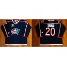 Columbus Blue Jackets #20 Brandon Saad Navy Blue Home Stitched NHL Jersey