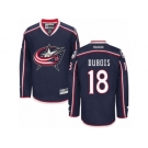 Men Reebok Columbus Blue Jackets #18 Pierre-Luc Dubois Authentic Navy Blue Home NHL Jersey