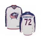 Men Reebok Columbus Blue Jackets #72 Sergei Bobrovsky Premier White Away NHL Jersey