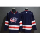 Men's Blue Jackets Blank Navy Stitched Hockey Hockey Jersey